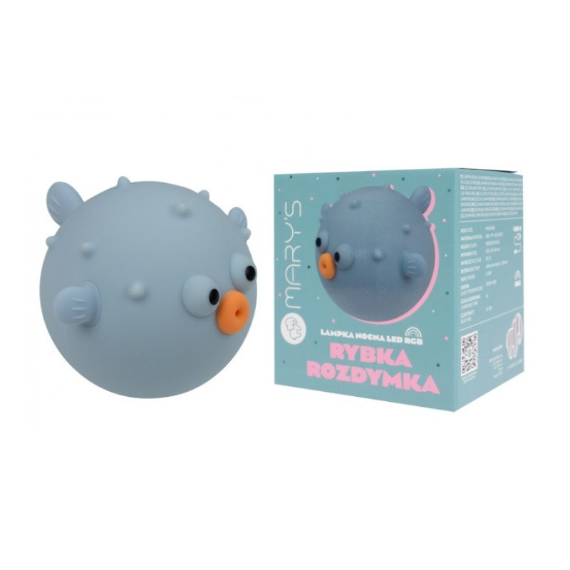 MARY_S lampka nocna LED Rybka nieb 14882
