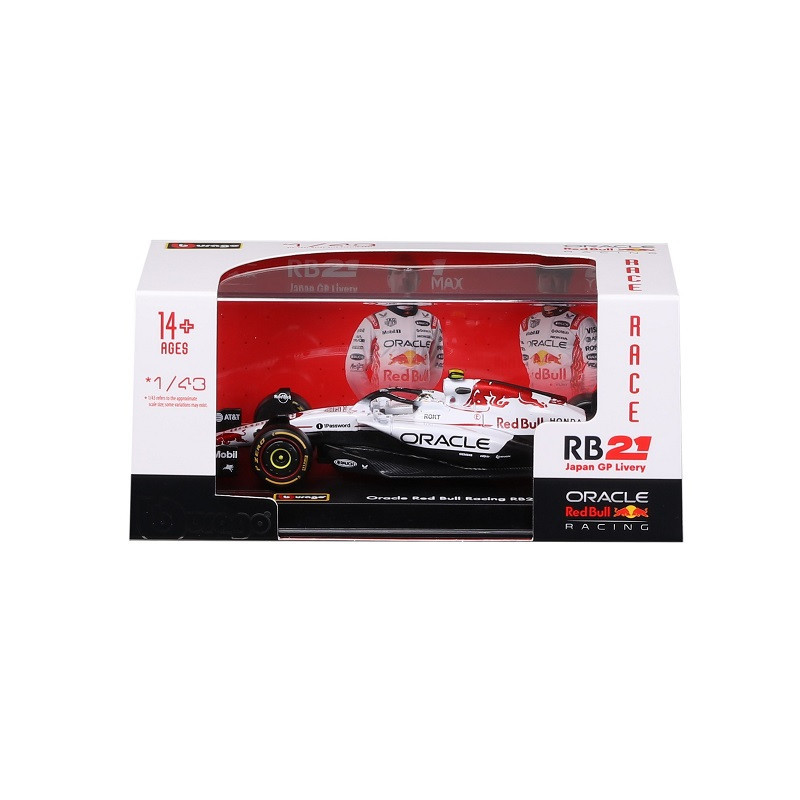 BBU 1:43 Formula RB21 Y.Tsunoda 18-38234_Japan_22