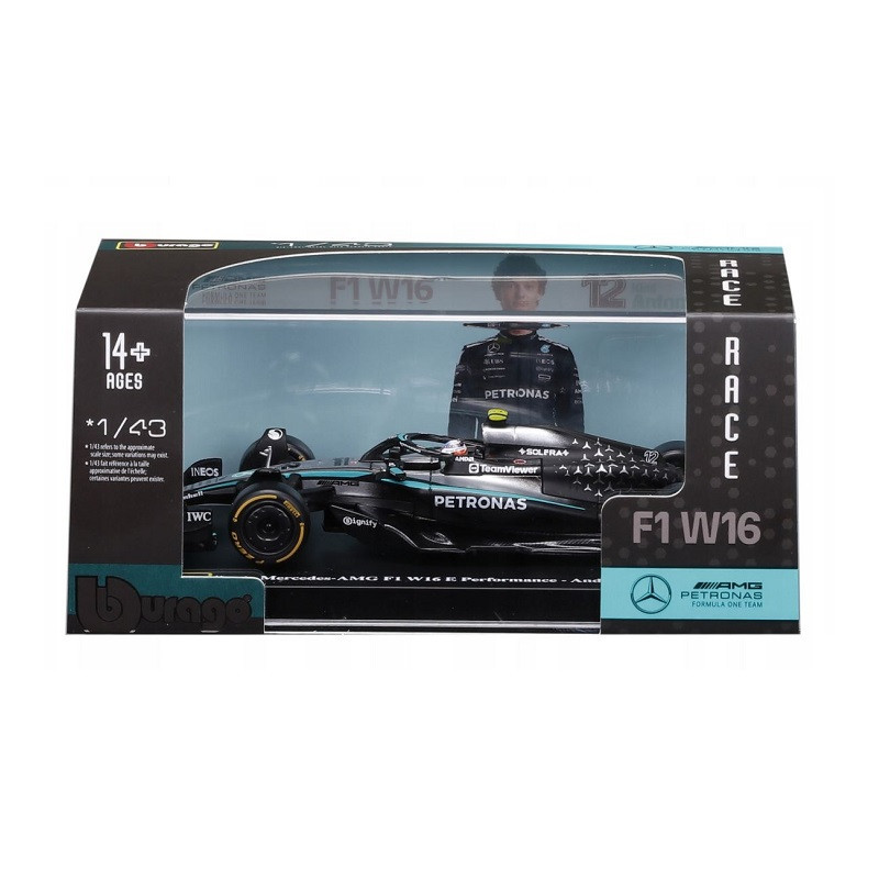 BBU 1:43 Formula Mercedes AMG K.Antonelli 38238_12