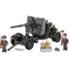 COBI HC WWII Flak with Carriage 8,8cm 360kl 3140