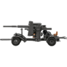COBI HC WWII Flak with Carriage 8,8cm 360kl 3140