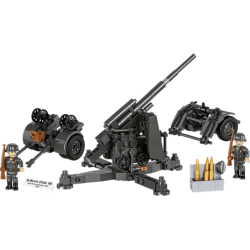 COBI HC WWII Flak with Carriage 8,8cm 360kl 3140