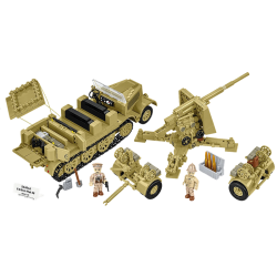 COBI HC WWII SD.KFZ.8 Towing8,8cm Flak36 975k 3143