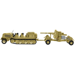 COBI HC WWII SD.KFZ.8 Towing8,8cm Flak36 975k 3143