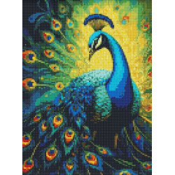 Diament.mozaika 30x40 b/r Elegan.paw 88395