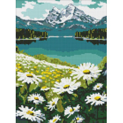 Diament.mozaika 30x40 Kwitnące stokr..53447