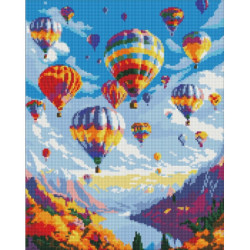 Diament.mozaika 40x50 b/r Magiczny lot 88333
