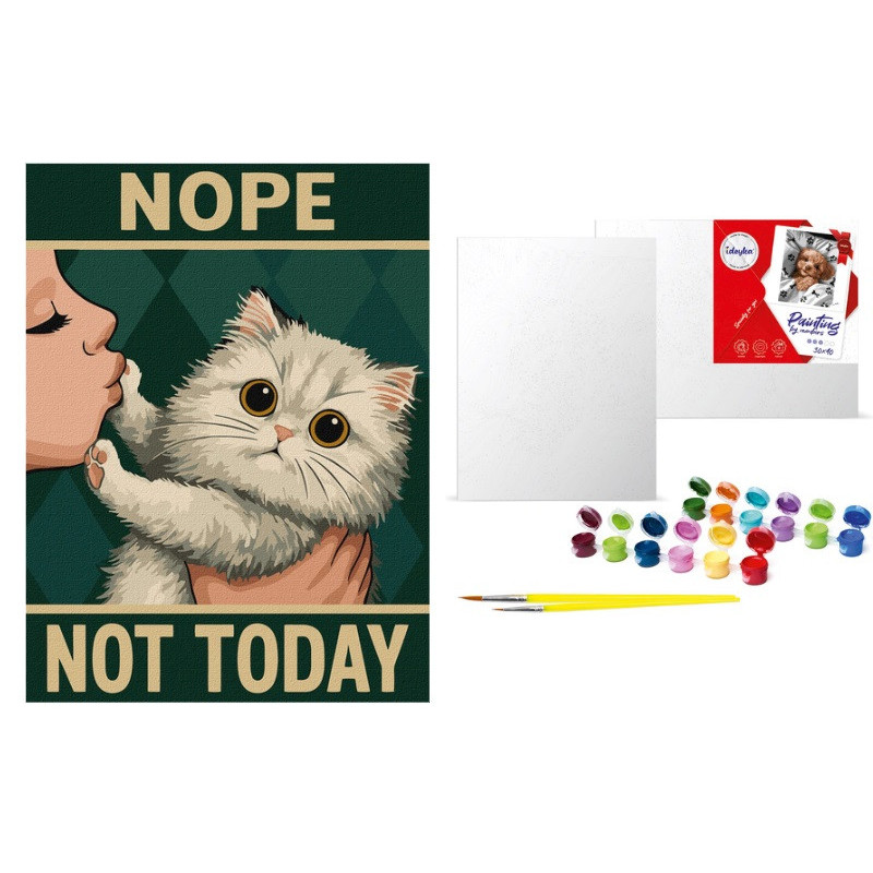 Malow.po num.30x40 Plakat Nie dzisiaj 83901