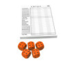 Yatzy Minimalist - orange 60971 09713