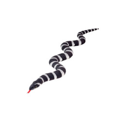 *Wąż zygzak czarno-biały 100 cm 14300 25180