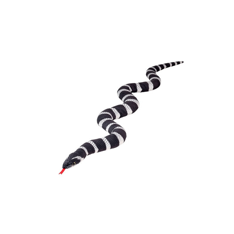 *Wąż zygzak czarno-biały 100 cm 14300 25180