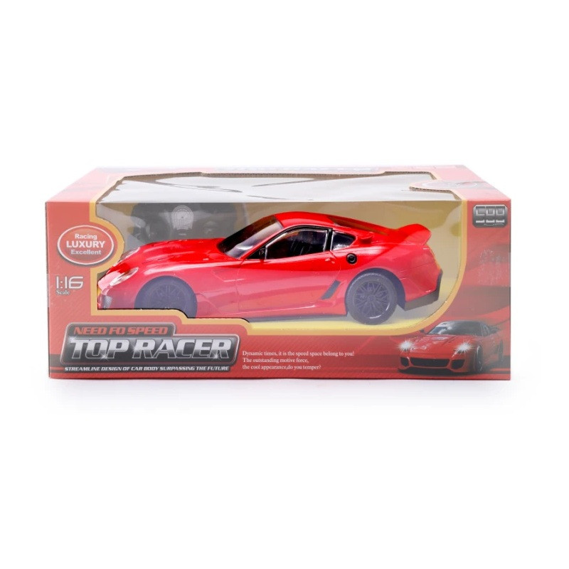 Auto RC czerwone Top Racer 173202