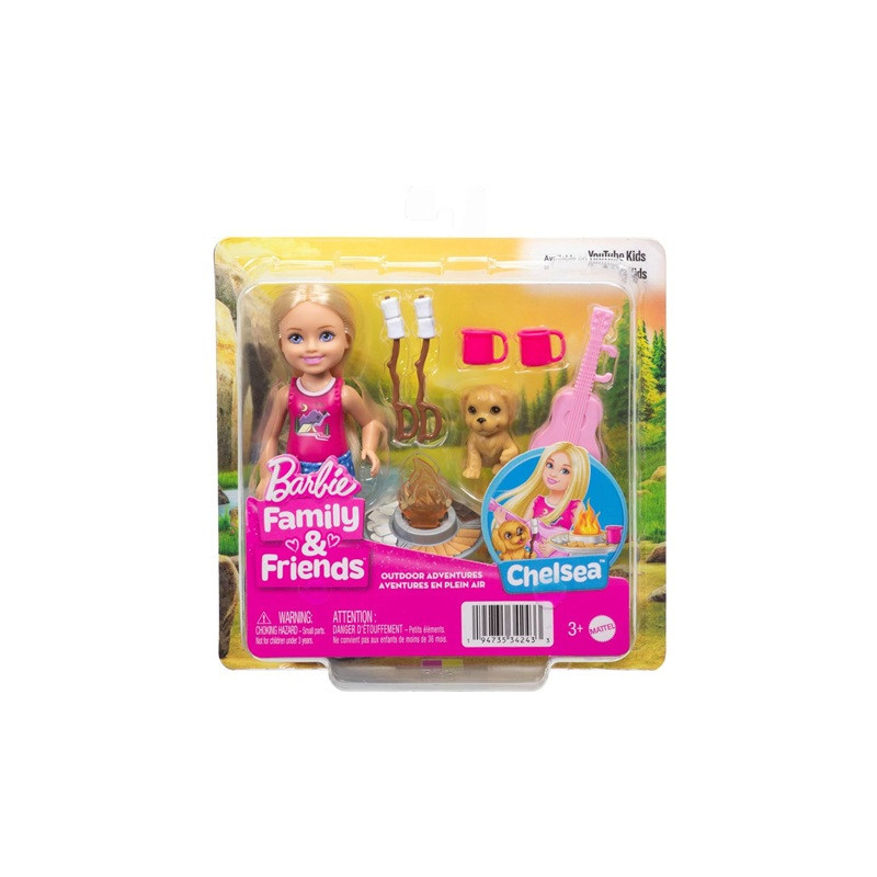 Barbie Chelsea przygoda z pieskiem JJV61