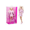 Barbie Deluxe Style blond różowy denim JJN69