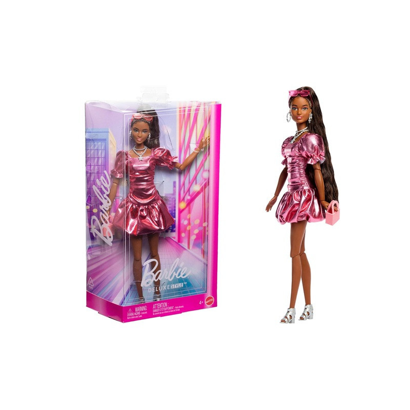 Barbie Deluxe Style czarne włosy JFP41 /2
