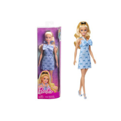 Barbie lalka Fash.niebieska sukienka HYT93
