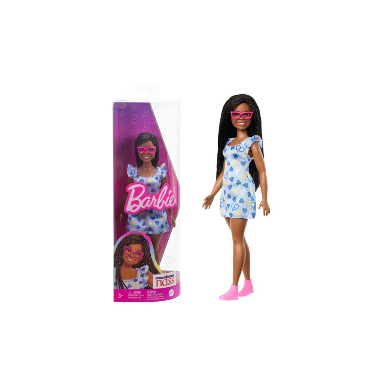 Barbie lalka Fashionistas nieb.suk. HYK14
