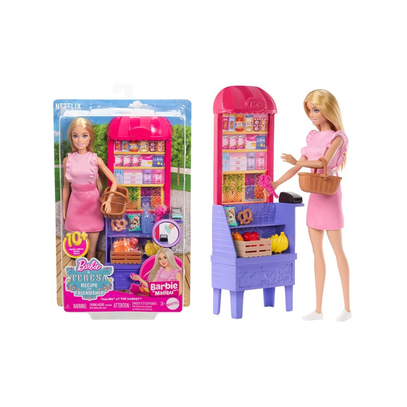 Barbie lalka Malibu na zakupach JCT05 /4