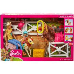 Barbie stadnina koni + lalki FXH15 /2