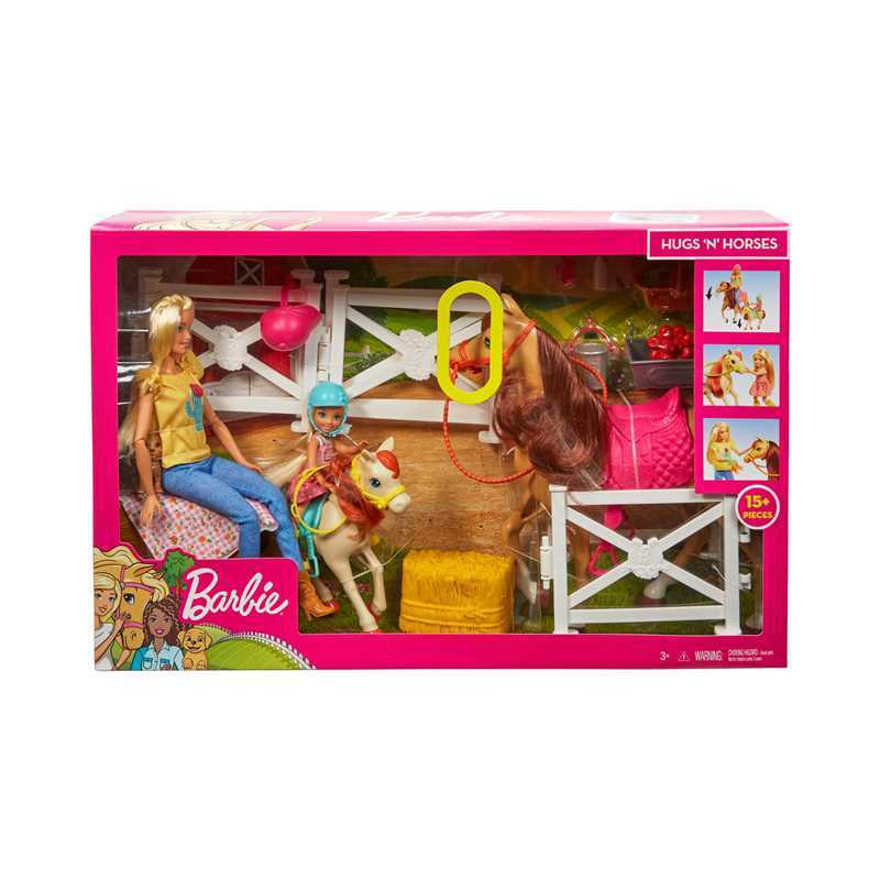 Barbie stadnina koni + lalki FXH15 /2