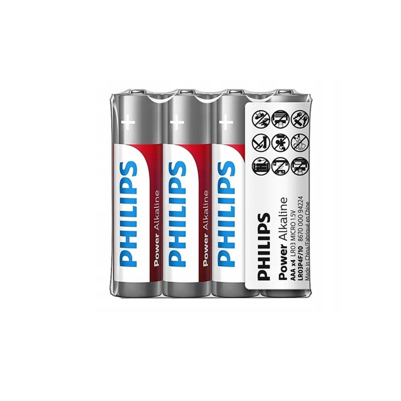 Bateria PHILIPS LR3 ALKALICZNA folia 57581