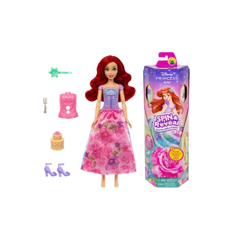 DISNEY Princess Arielka Spin_Reveal HTV88