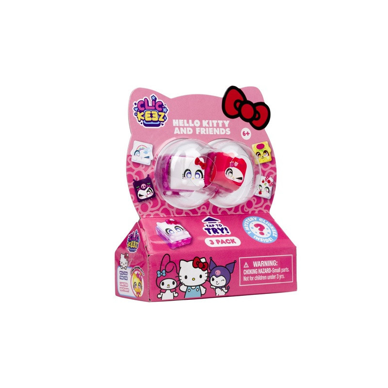 GOLIATH Clickeez HelloKitty_Frien.3pak 77066