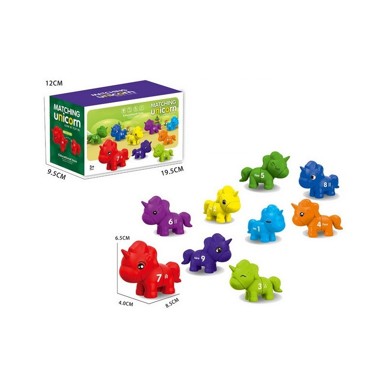 Gra Montessori JednorożceCyferki 011945 84803