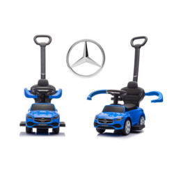 Jeździk z rączką Mercedes blue 6106 27157