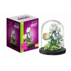Klocki kwiaty tulipany klosz 139el 136948