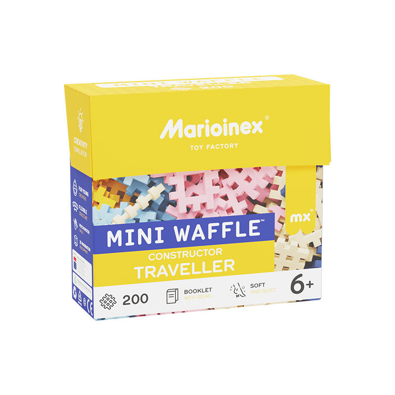 Klocki waffle Konstruktor200 Podróżnik 04282