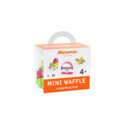 Klocki waffle mini 35szt konstr-dziew 02790