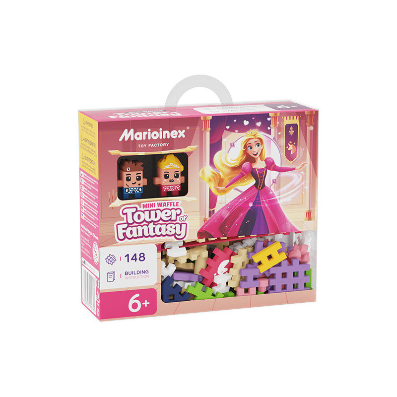 Klocki waffle mini KsiężnWieżaFan148el 05791