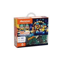 Klocki waffle mini Napad na bank 148el 06712