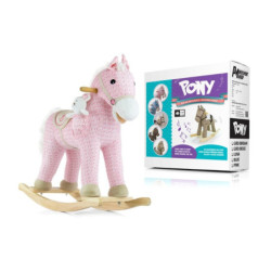 Koń na biegunach Pony pink 0461 22213