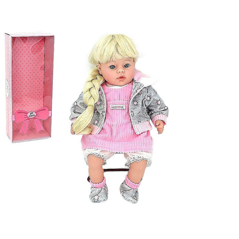 Lalka dziewczynka z warkoczem PL box 20769
