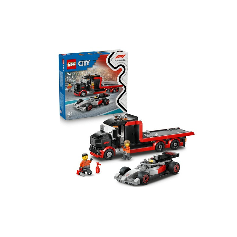 LEGO CITY Ciężarówka F1 z bolidem Audi 60493