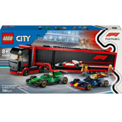LEGO CITY F1 Ciężarówka z bolidam 60445