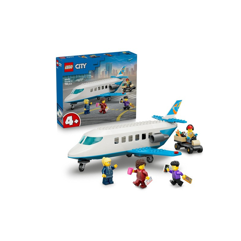 LEGO CITY Samolot pasażerski 60492