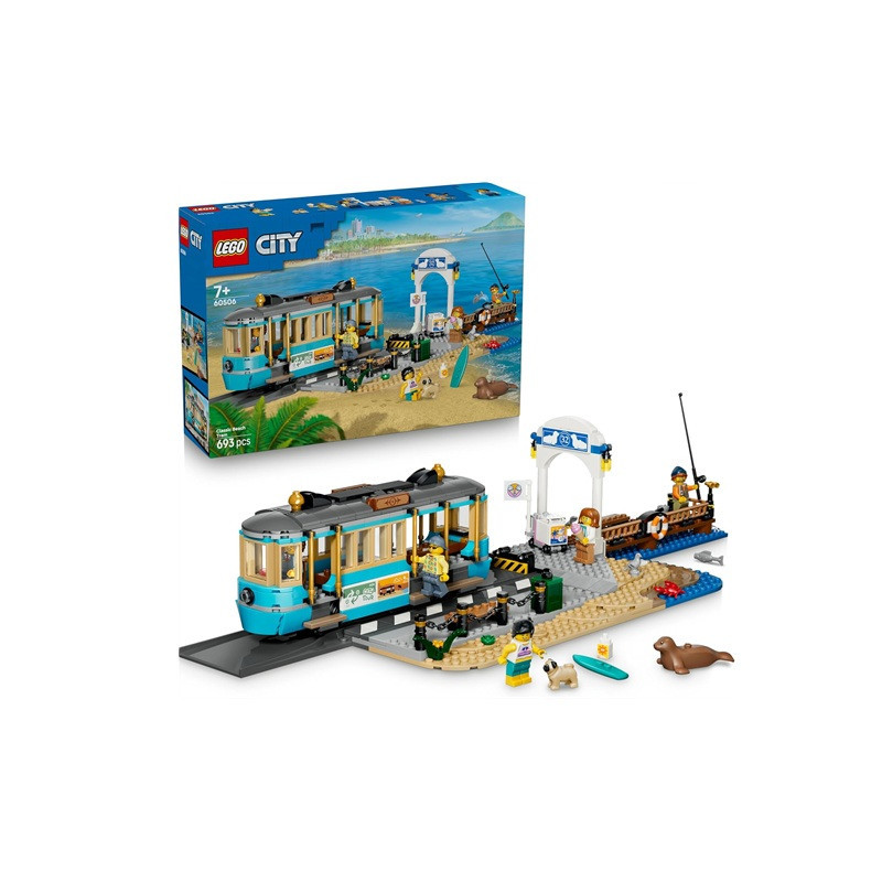 LEGO CITY Tramwaj przy plaży 60506