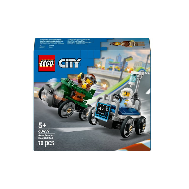 LEGO CITY Zestaw wyscigowek samol 60459