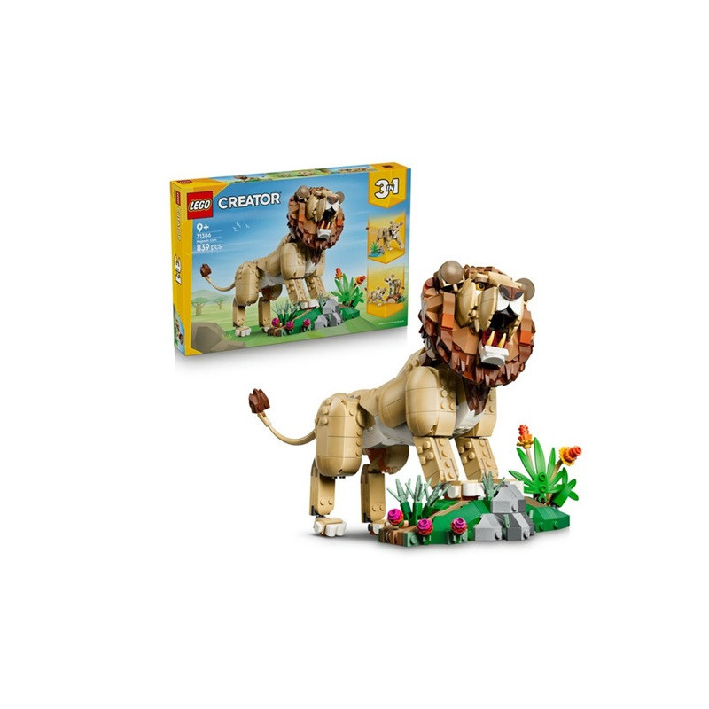 LEGO CREATOR Dzikie zwierzęta Dumny lew 31386