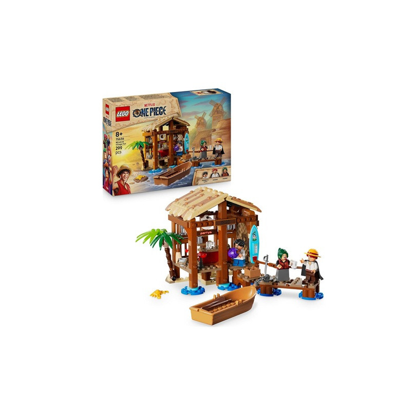 LEGO ONE PIECE Chatka w wiosce Fuusha 75636