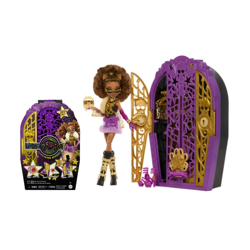 MONSTER HIGH Straszysekrety Clawdeen JBG80
