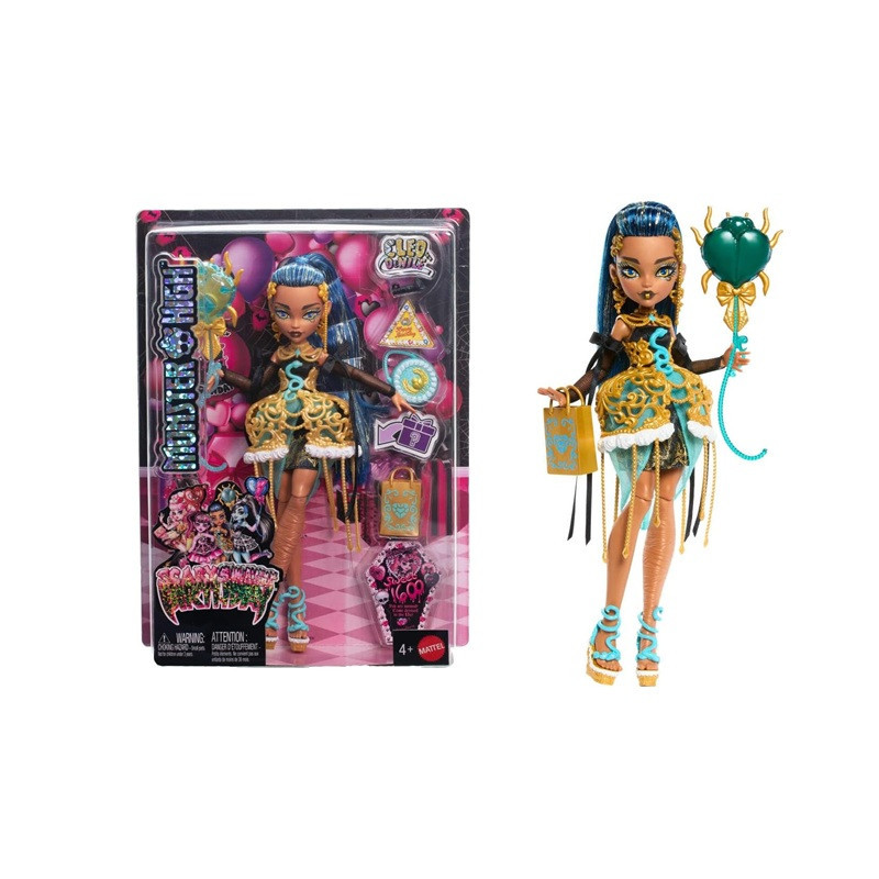 MONSTER HIGH Straszysł.urodziny Cleo JBG76 /4