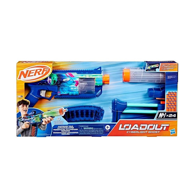 NERF Loadout Cyberlight Ghost G1825