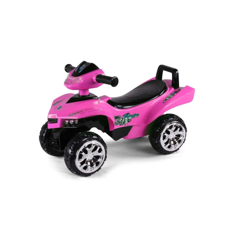 Pojazd jeździk Monster black pink 6096 00740