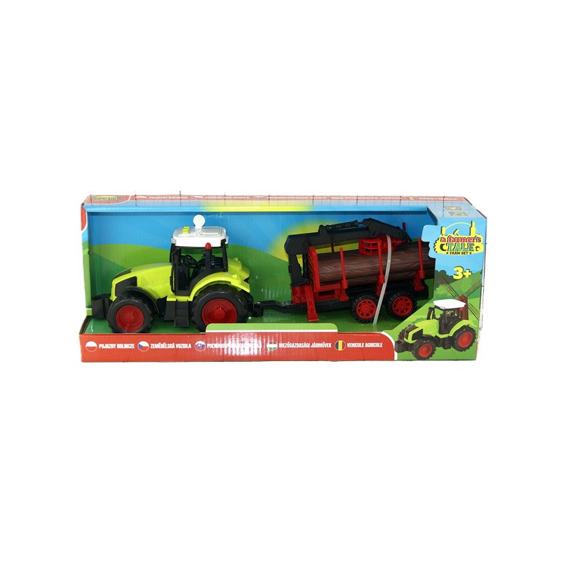 Traktor z dźwiękami w pudełku 02979 29793