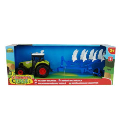 Traktor z przyczepą dźw w pudełku 03053 30539