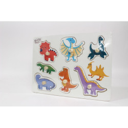 Układanka dinozaury SmilyPlay SPW83802 38027